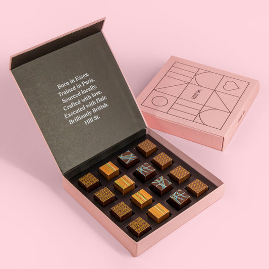 Hill St. Cube Variety Selection Box - 16 pieces