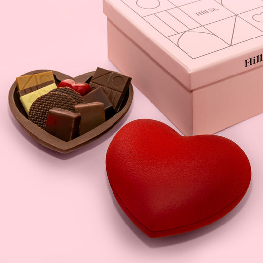 Hill St. Chocolate Valentine's Heart - Size 2 (Collection Only)