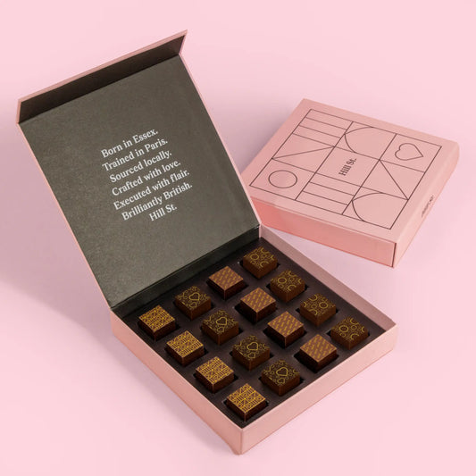 Hill St. Cube Variety Selection Box - 16 pieces