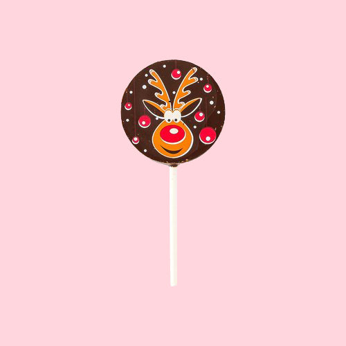 Hill St. Dark Chocolate Christmas Lollipop