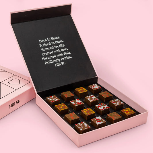 Hill St. Luxury Milk Chocolate Ganache Christmas Cubes