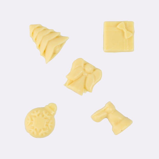 Hill St. White Chocolate Christmas Shapes