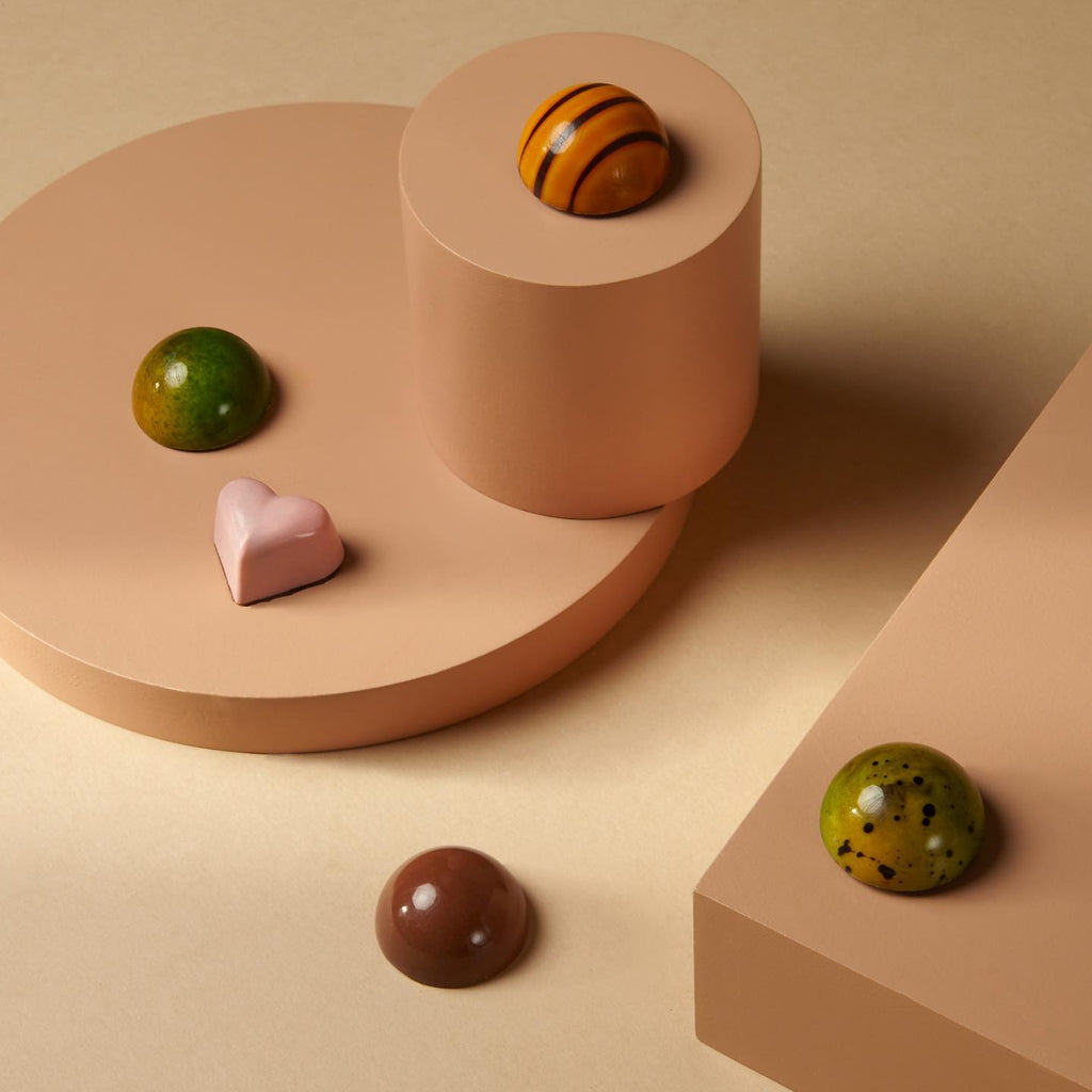 Fresh, natural, artisan chocolates available in store or for postal delivery.