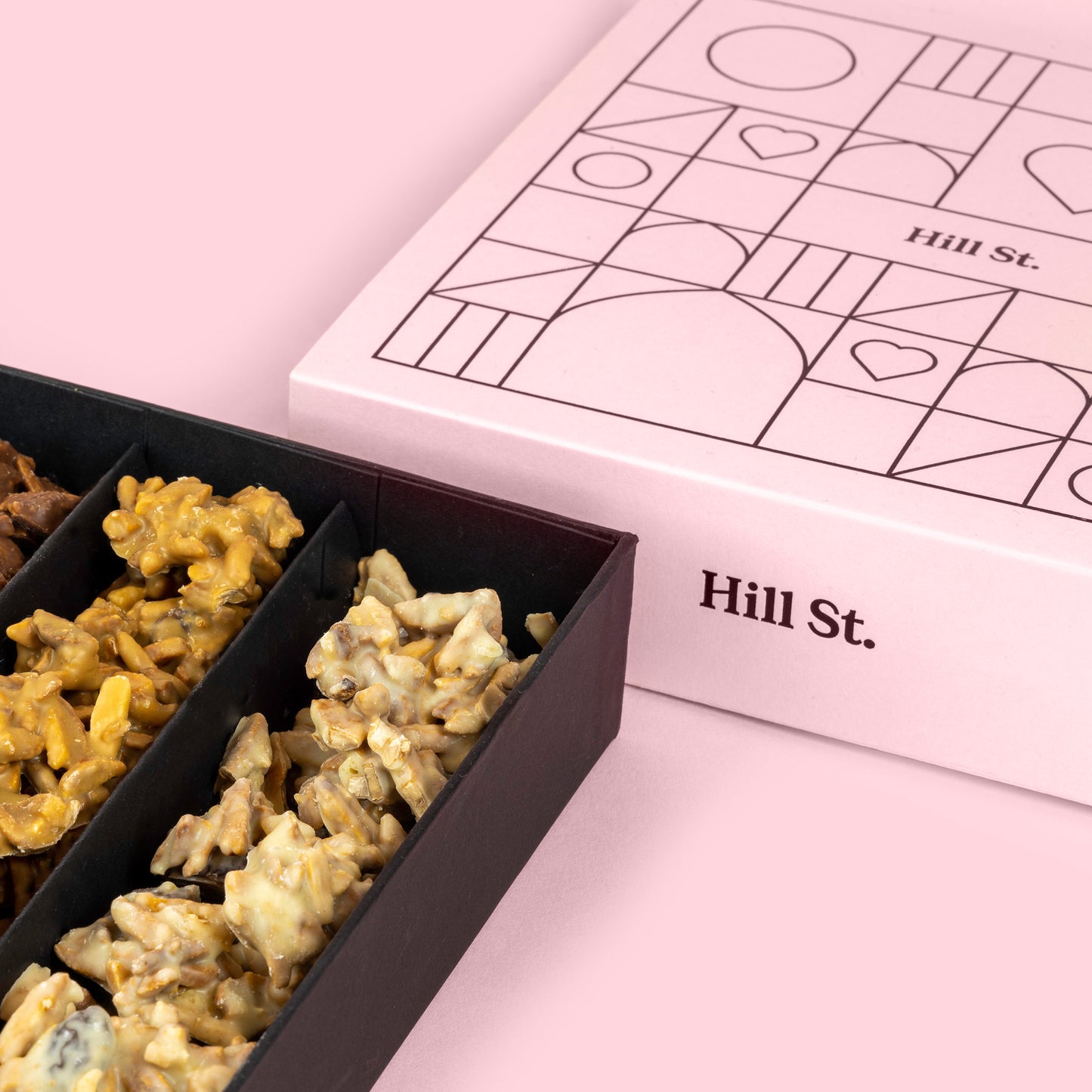 Hill St. Christmas Edition Almond Rocks Selection Box