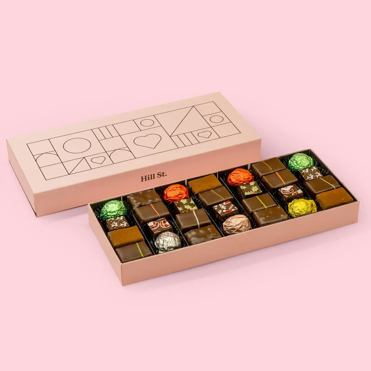 Hill St. Dark Chocolate Christmas Selection Box