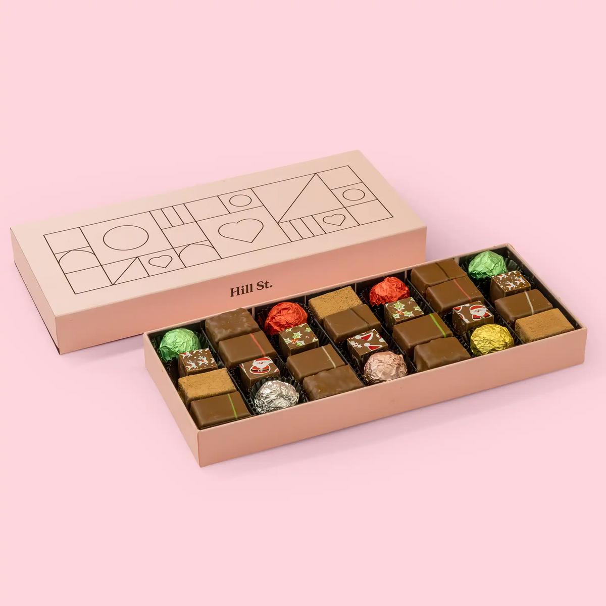 Hill St. Milk Chocolate Christmas Selection Box