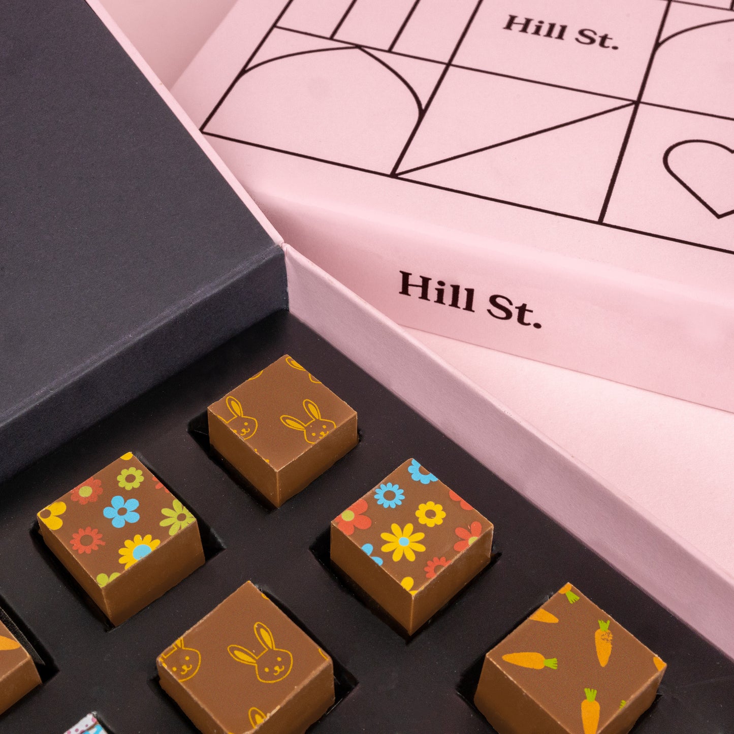 Easter Milk Chocolate Ganache Cubes - 16 Pieces