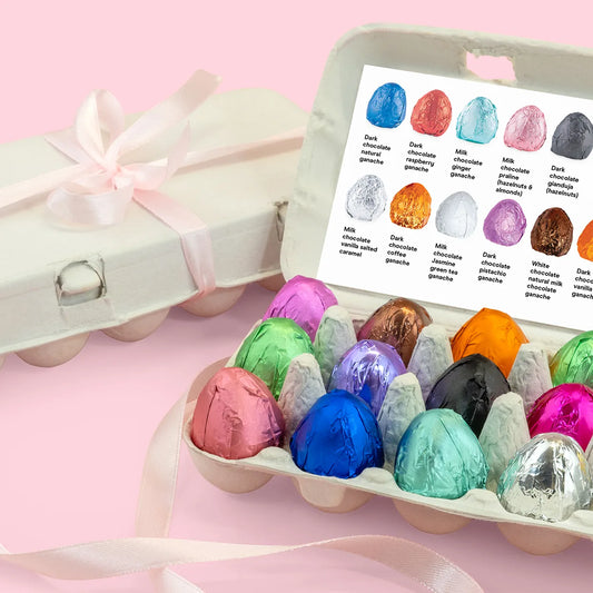 Mini Egg Box - Filled Chocolates: 18