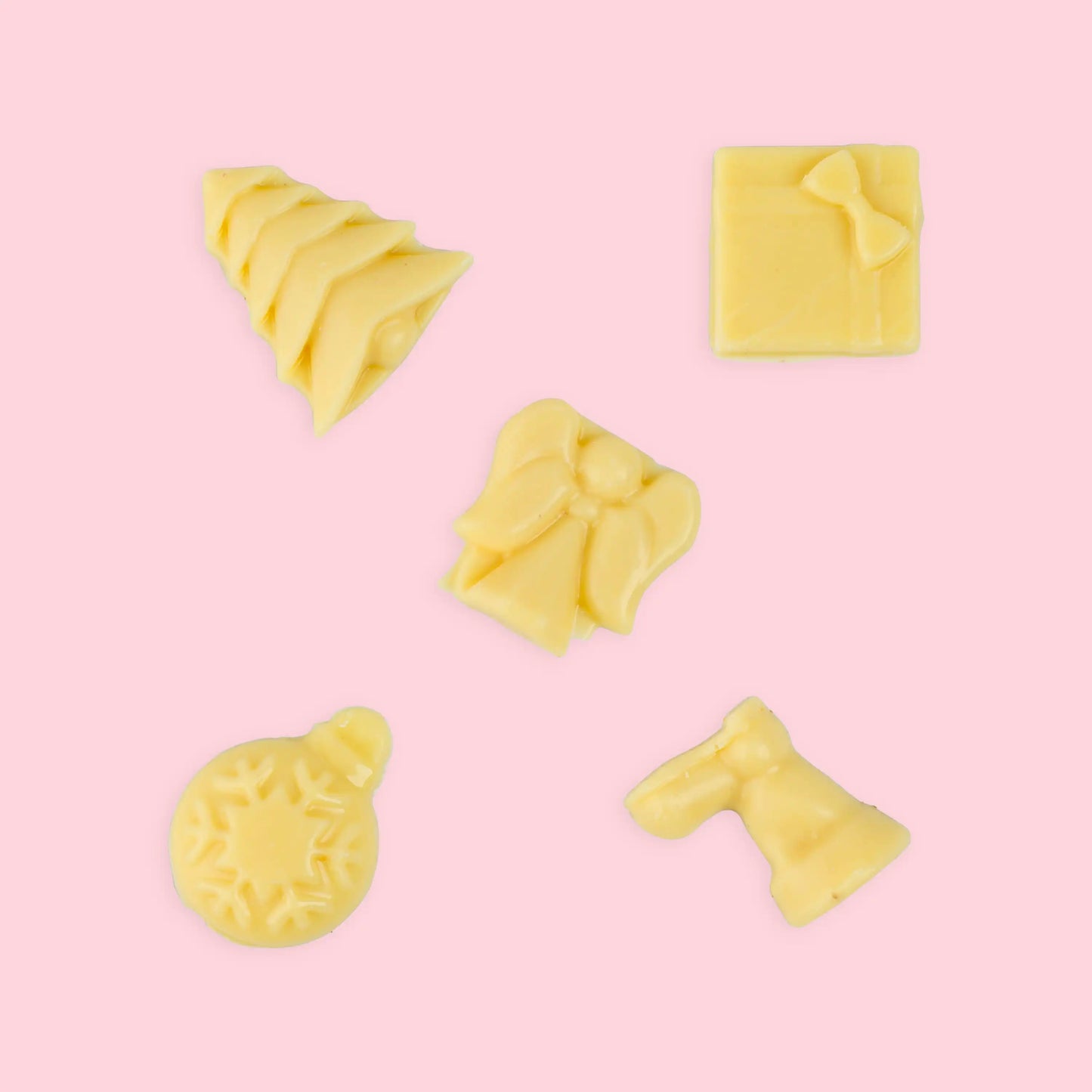 Hill St. White Chocolate Christmas Shapes