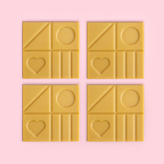 Hill St. Caramel chocolate shapes