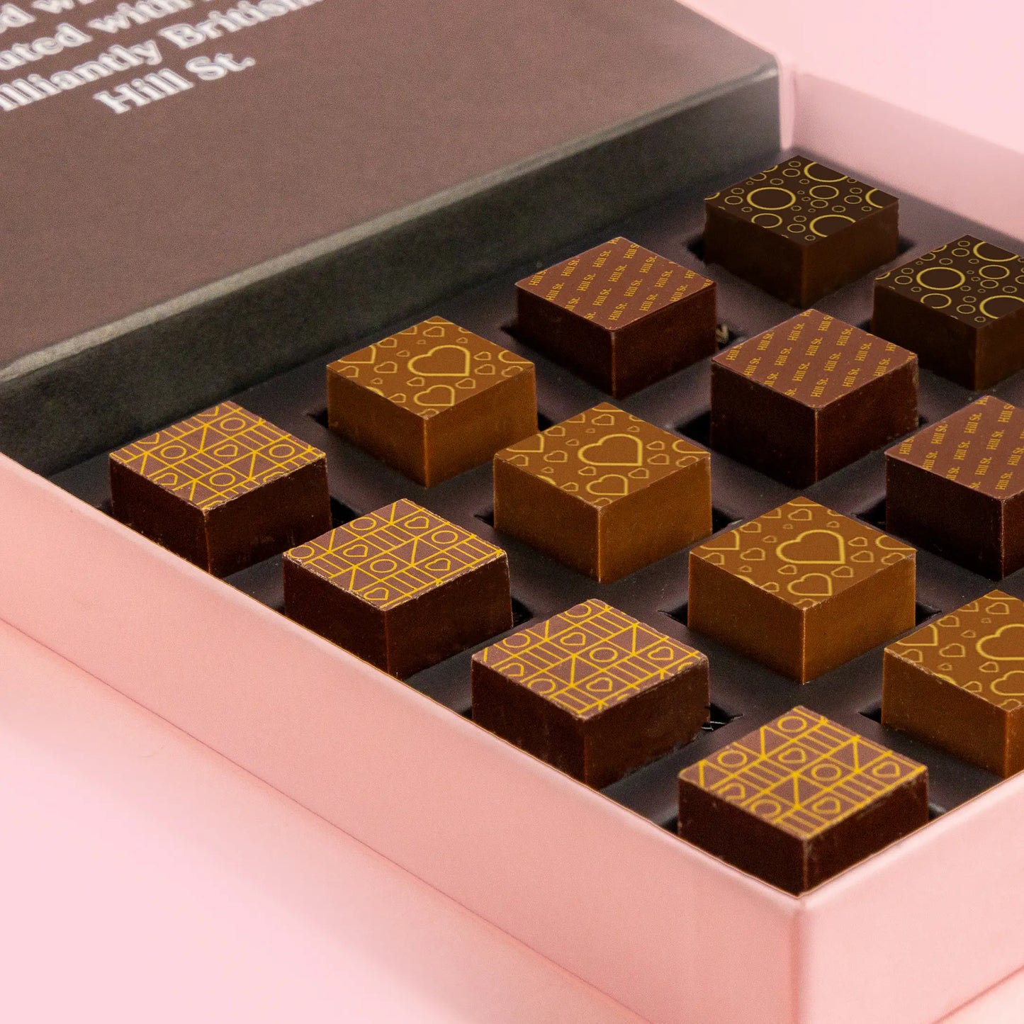 Hill St. Cube Variety Selection Box - 16 pieces
