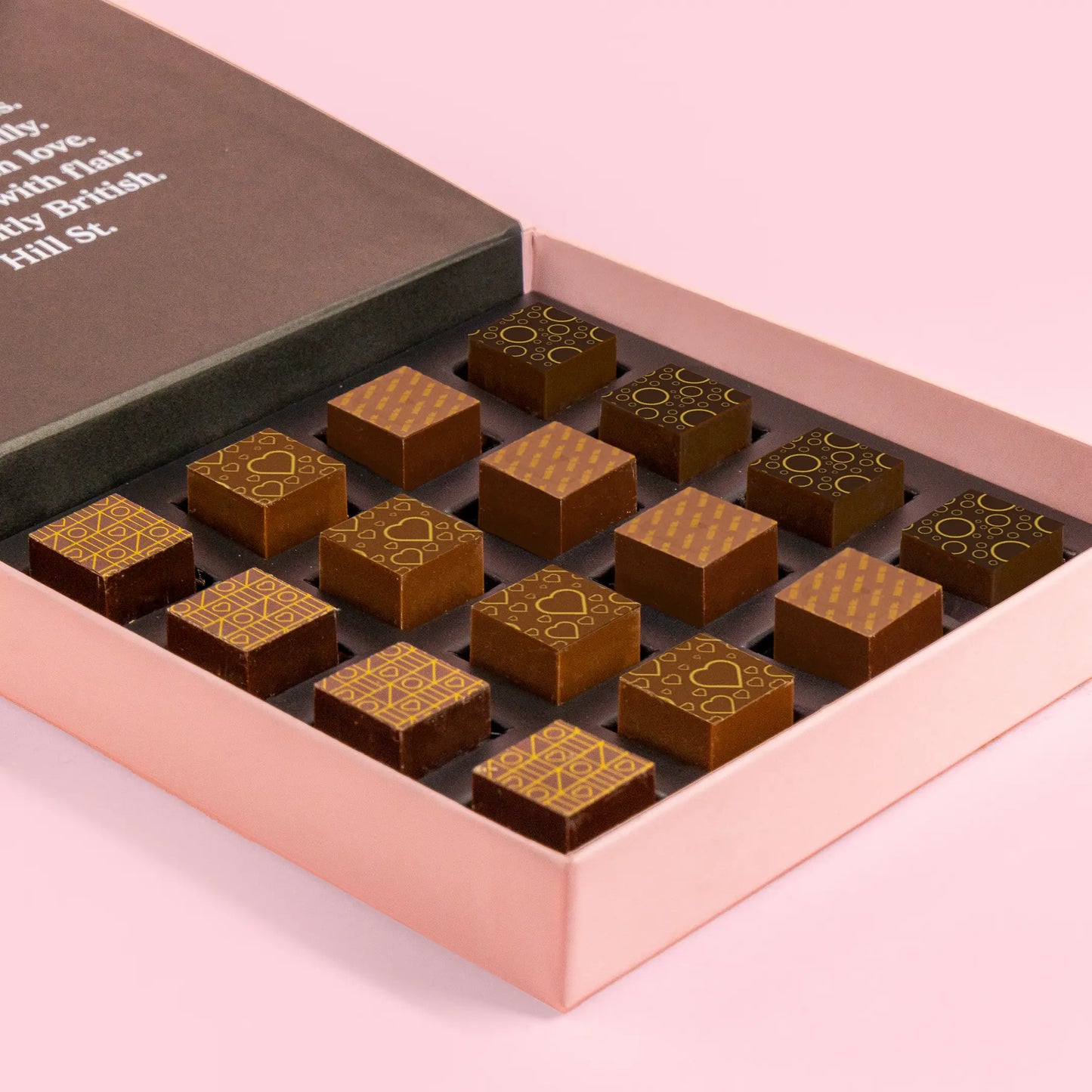 Hill St. Cube Variety Selection Box - 16 pieces