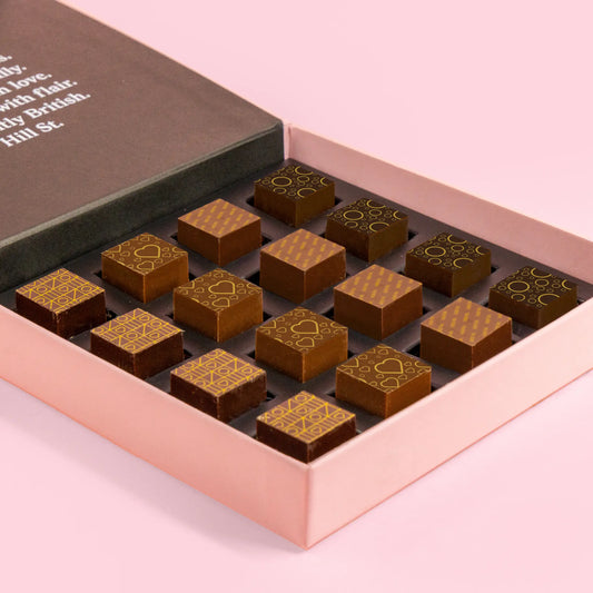 Hill St. Cube Variety Selection Box - 16 pieces