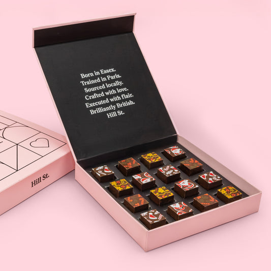 *Hill St. Luxury Dark Chocolate Ganache Christmas Cubes