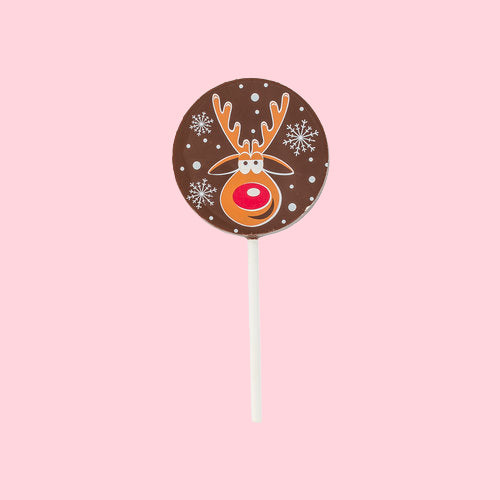 Hill St. Milk Chocolate Christmas Lollipop