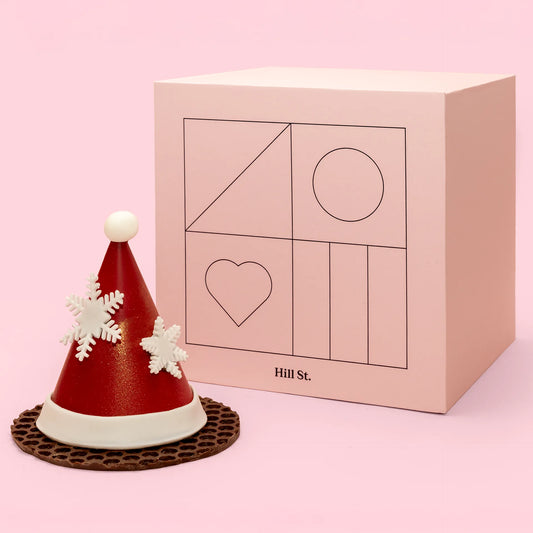 Large Hill St. Chocolate Santa Hat - (Pick up only product)