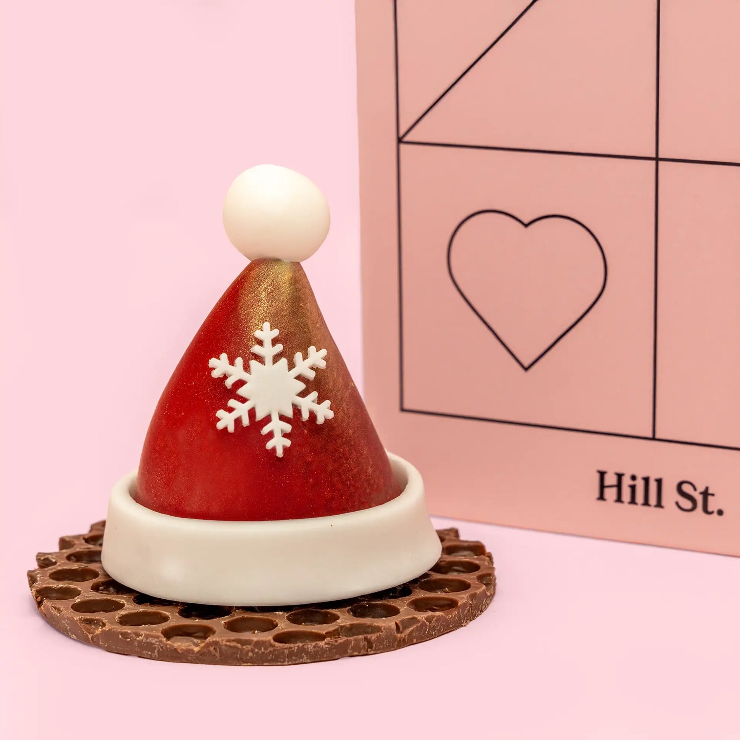 Hill St. Chocolate Santa Hat - (Pick up only product)