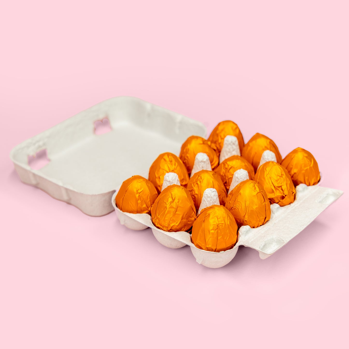 Mini Vanilla Ganache Eggs - Dark