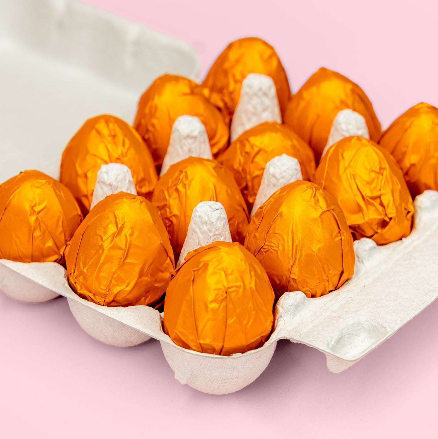 Mini Vanilla Ganache Eggs - Dark