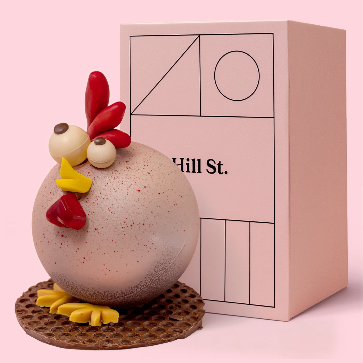 Hill St. Large Chocolate Chick  (Collection from store only)