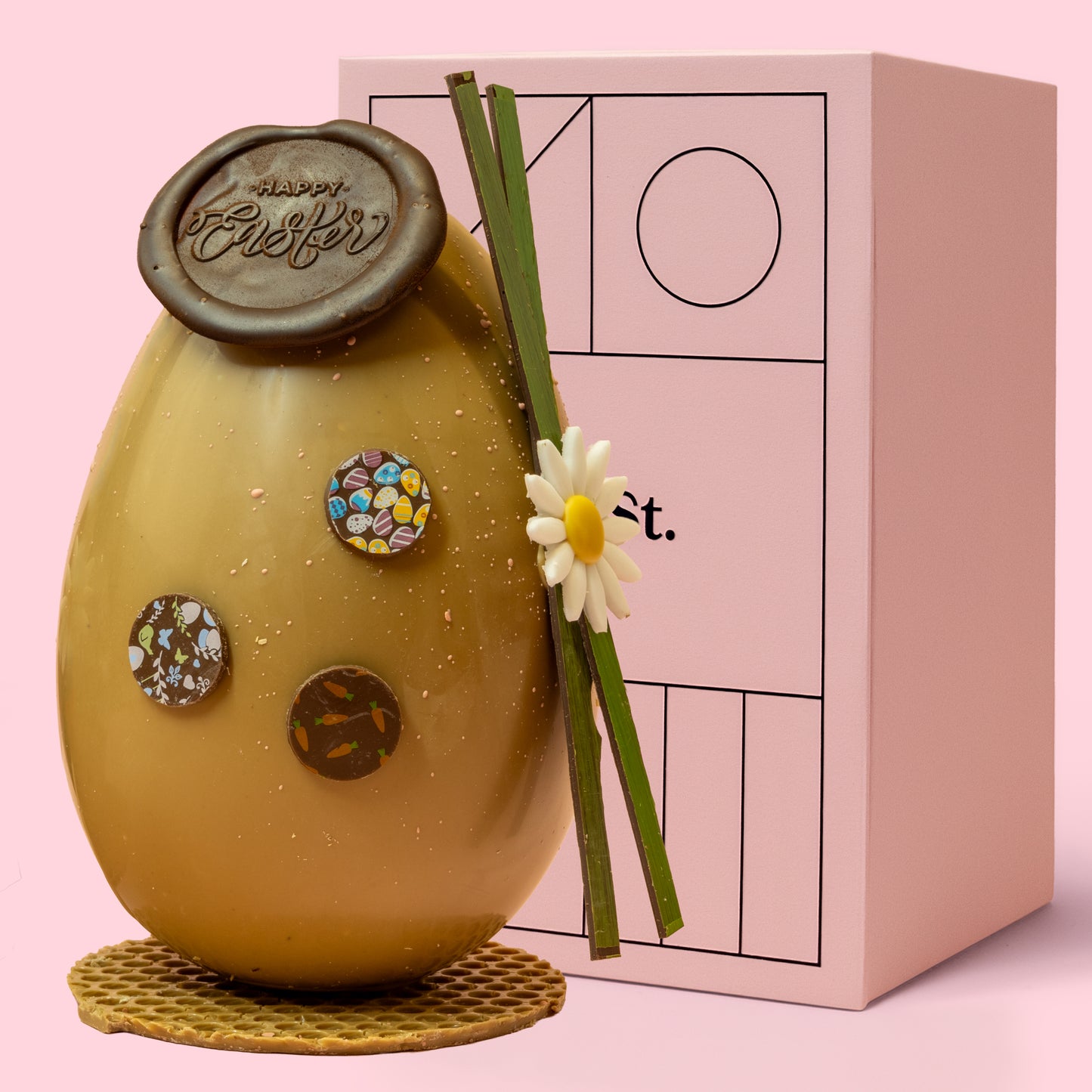 Hill St. Caramel Chocolate Filled Easter Eggs - Three Sizes  (Collection from store only)