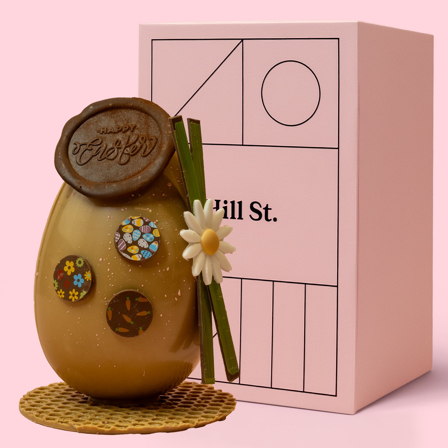 Hill St. Caramel Chocolate Filled Easter Eggs - Three Sizes  (Collection from store only)