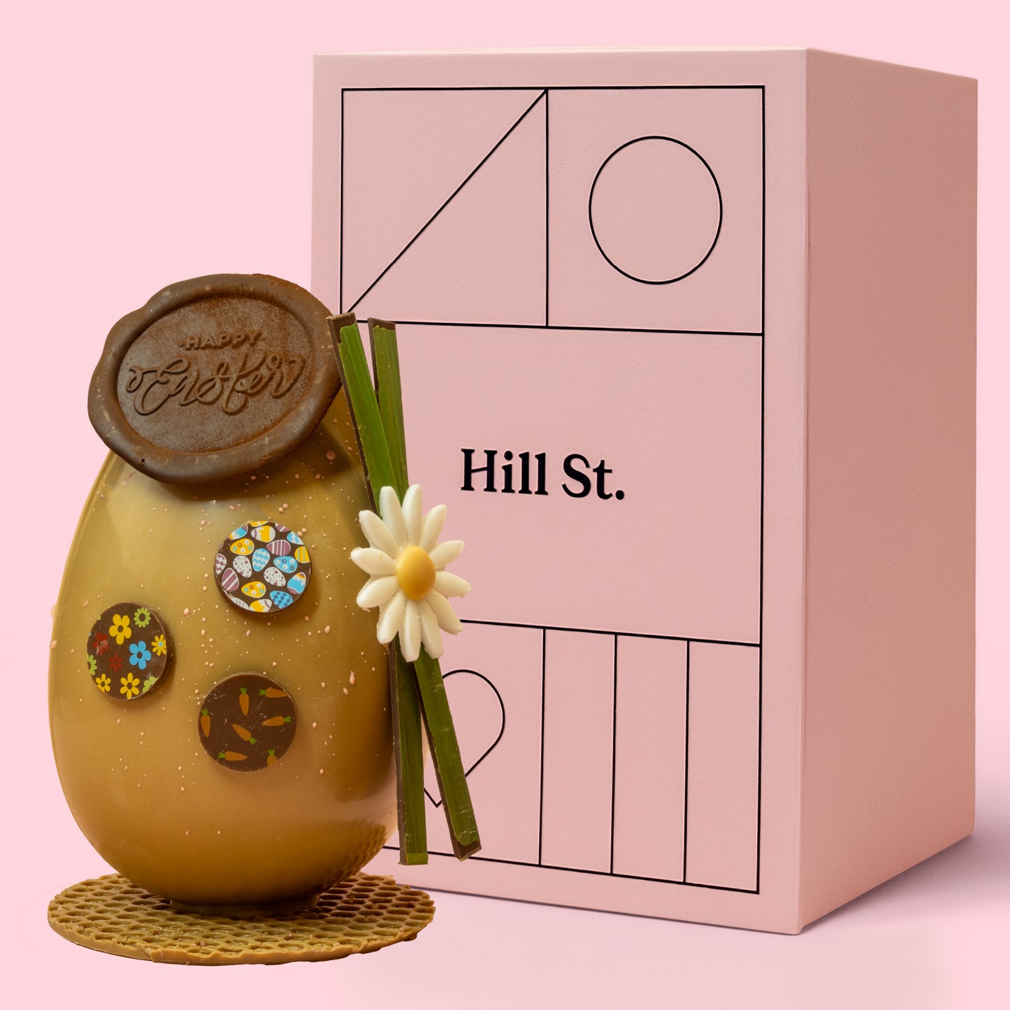 Hill St. Caramel Chocolate Filled Easter Eggs - Three Sizes  (Collection from store only)