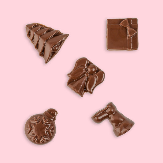 Hill St. Milk Chocolate Christmas Shapes