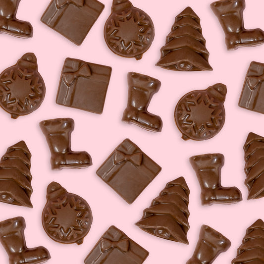 Hill St. Milk Chocolate Christmas Shapes