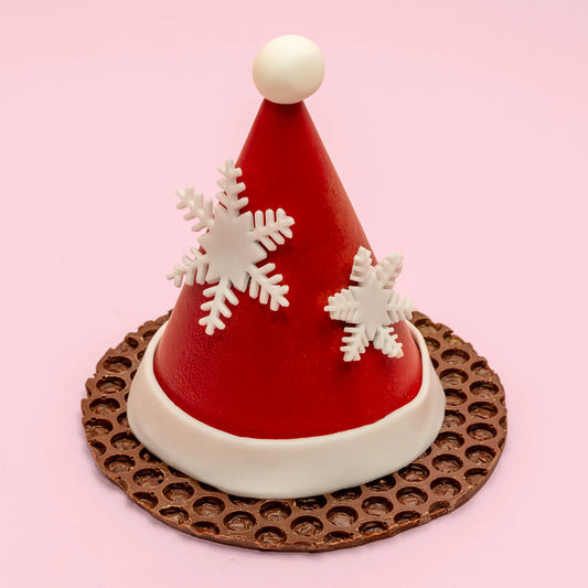 Large Hill St. Chocolate Santa Hat - (Pick up only product)
