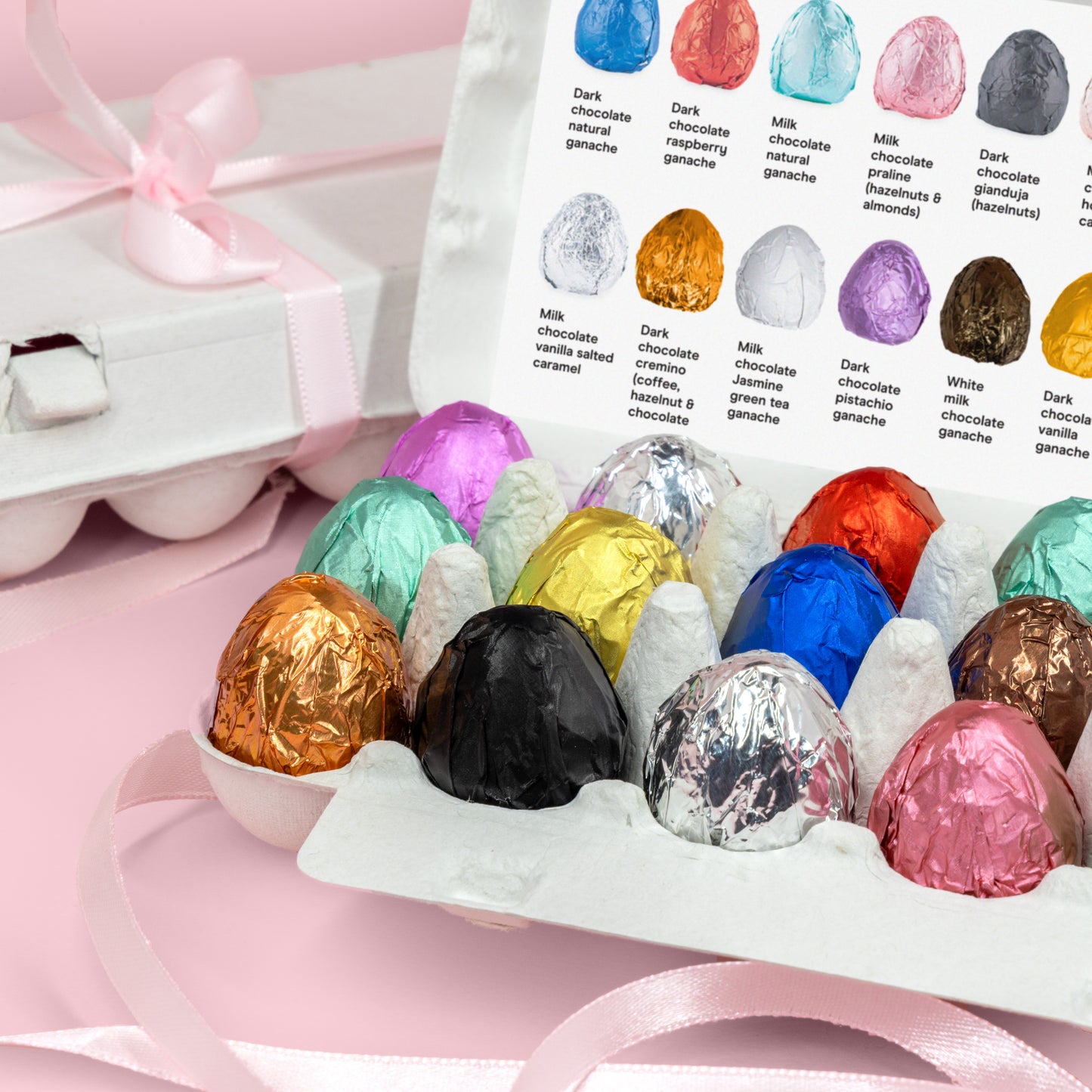 Mini Egg Box - Filled Chocolates: 18