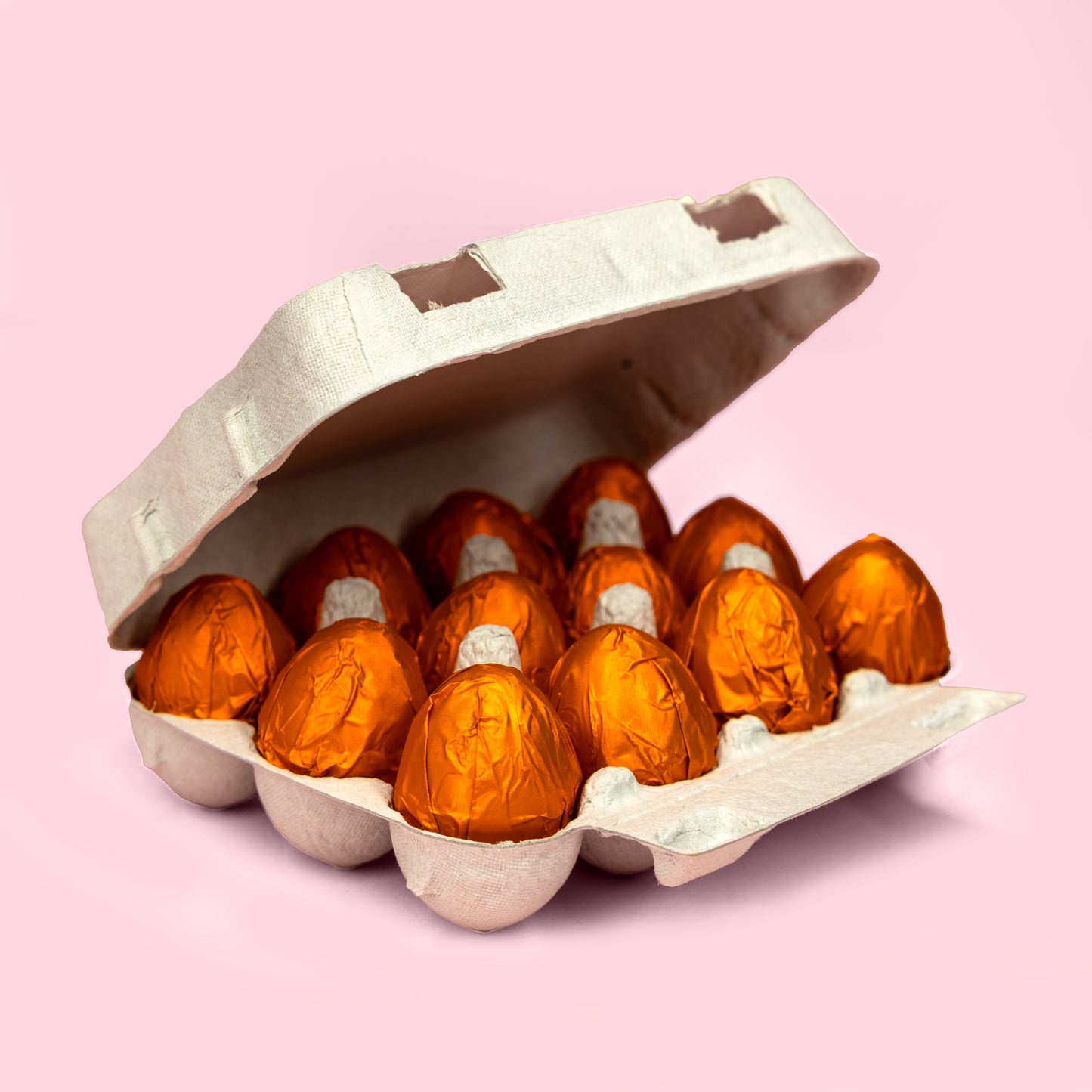 Mini Vanilla Ganache Eggs - Dark