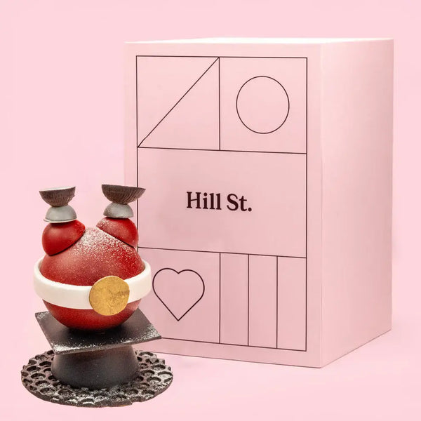 Luxury Chocolate Santa Stuck In The Chimney Filled with Christmas Chocolates (Pick up only product)