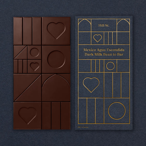 Hill St. Mexico Agua Escondida Dark Milk 50% Bean to Bar