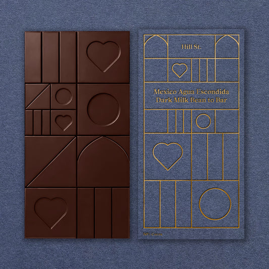 Hill St. Mexico Agua Escondida Dark Milk 50% Bean to Bar