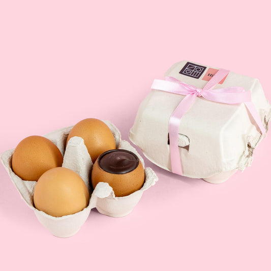 Praline Eggs - (4) Milk or Dark or Mixed