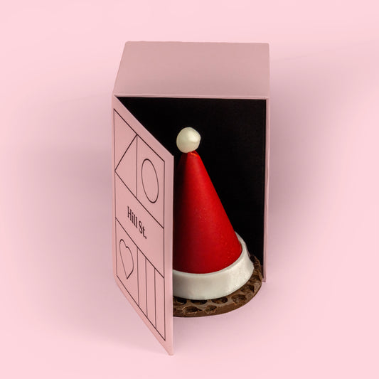 Hill St. Chocolate Santa Hat - (Pick up only product)