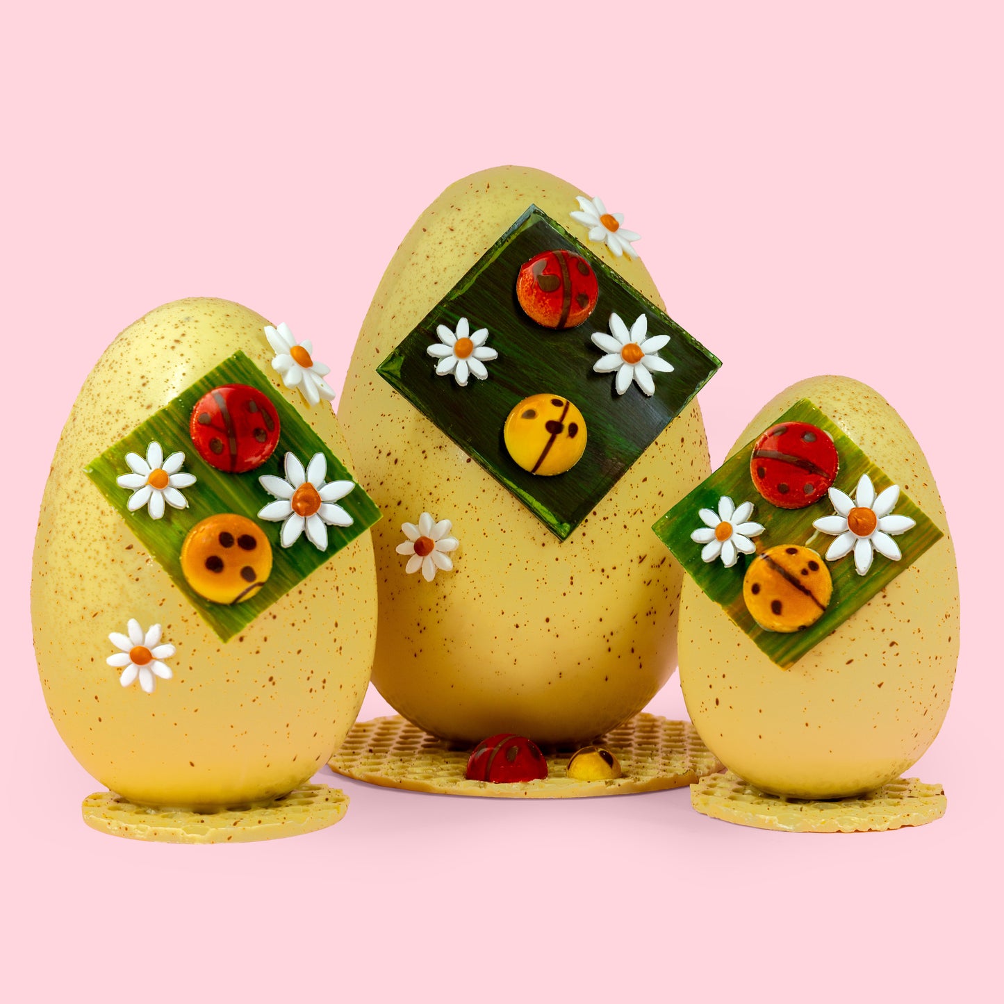 Hill St. White Chocolate Filled Easter Eggs - Three Sizes  (Collection from store only)