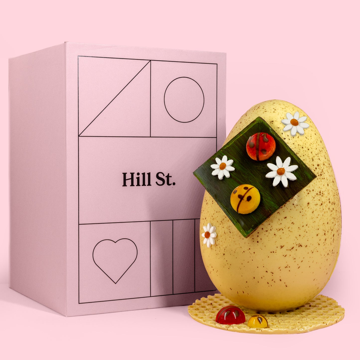 Hill St. White Chocolate Filled Easter Eggs - Three Sizes  (Collection from store only)