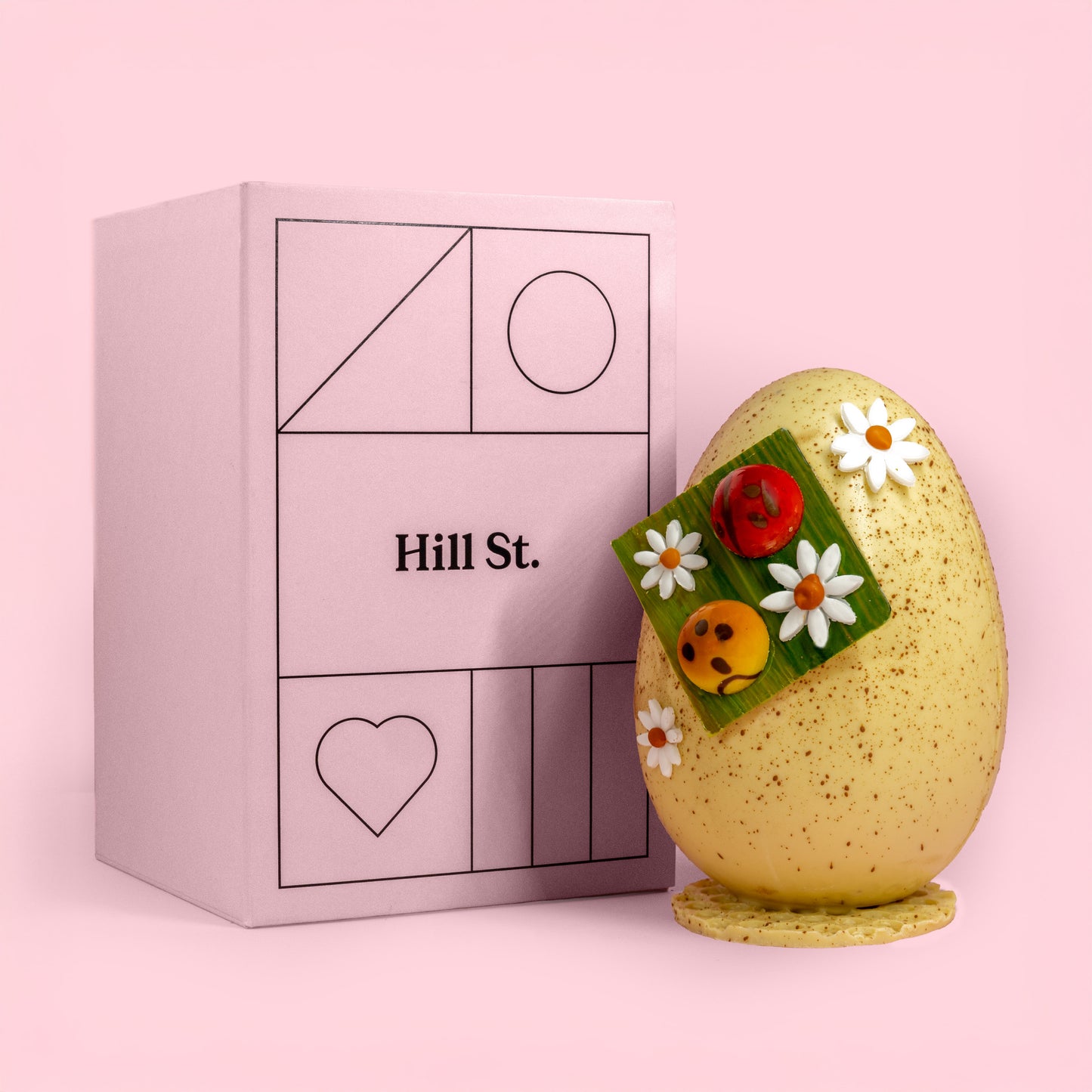 Hill St. White Chocolate Filled Easter Eggs - Three Sizes  (Collection from store only)