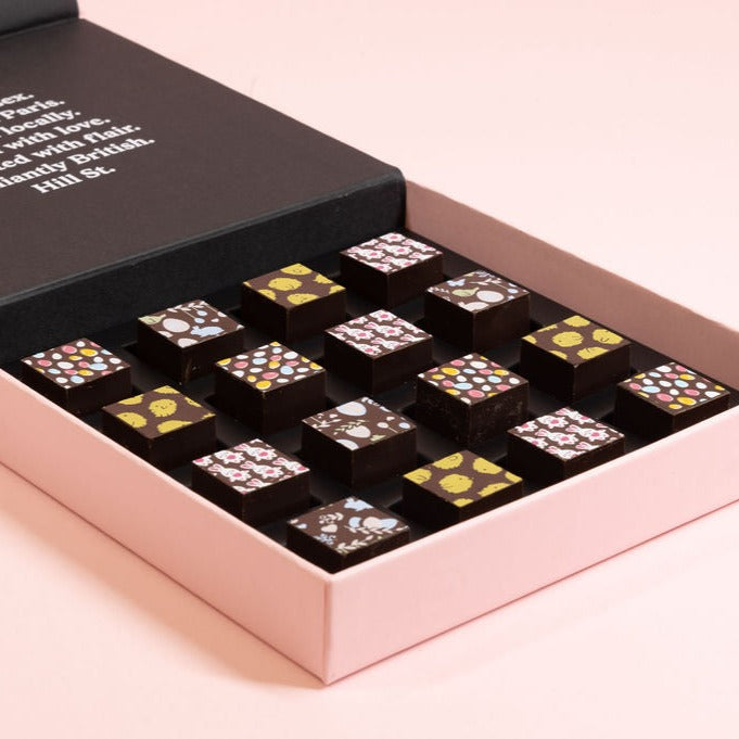 Easter Dark Chocolate Ganache Cubes - 16 Pieces
