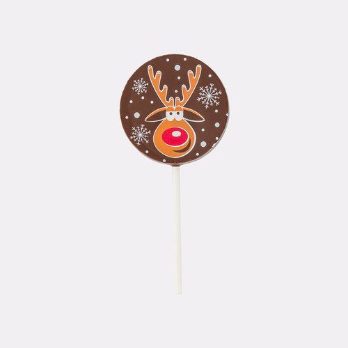 Hill St. Milk Chocolate Christmas Lollipop