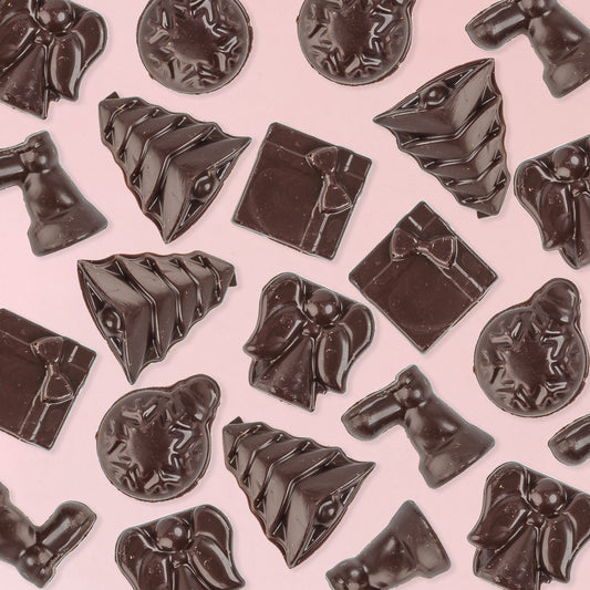 Hill St. Dark Chocolate Christmas Shapes