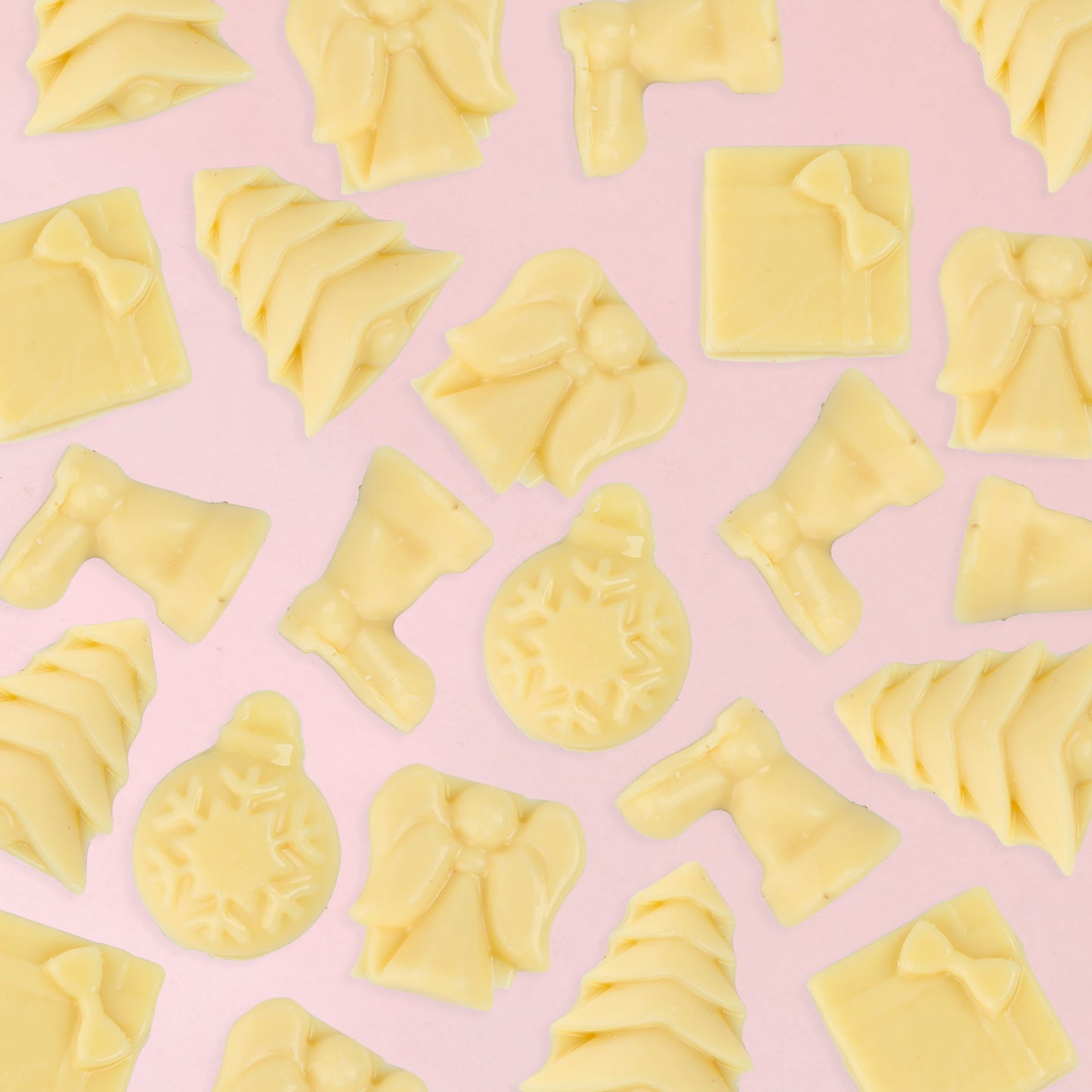 Hill St. White Chocolate Christmas Shapes