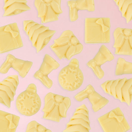 Hill St. White Chocolate Christmas Shapes
