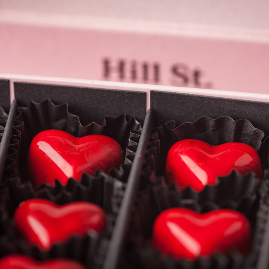 Hill St. Valentine's Chocolate Hearts: Salted Caramel (16)