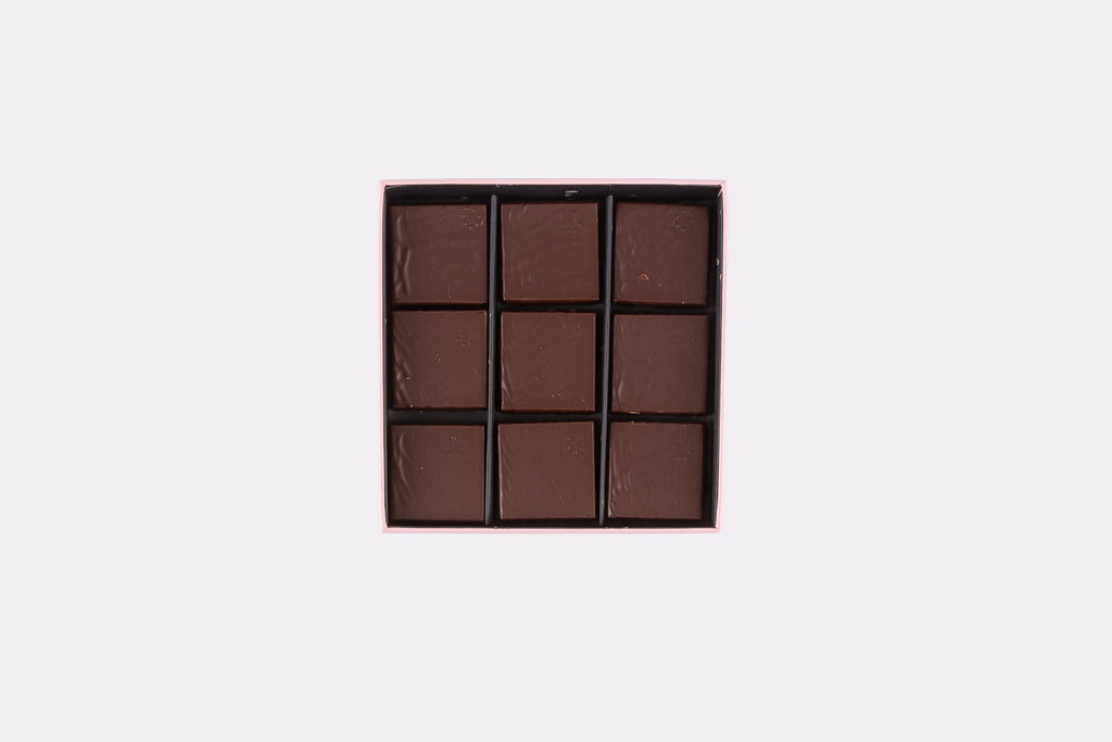 Hill St. Nicaragua Bean to bar 64% Dark Chocolate Ganache - 9 pieces