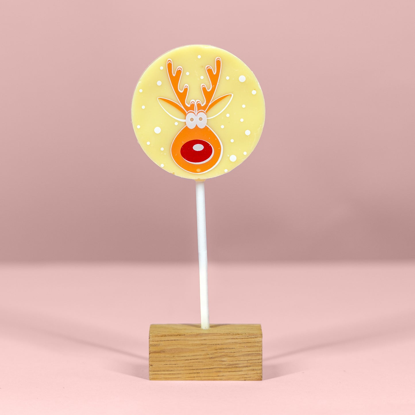 Hill St. White Chocolate Christmas Lollipop