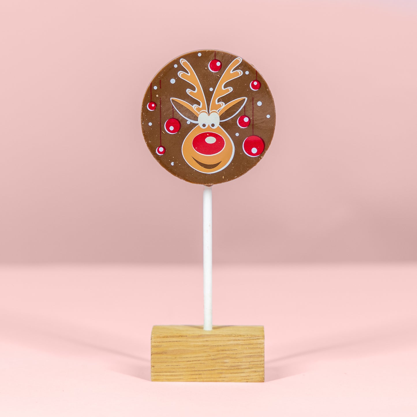 Hill St. Milk Chocolate Christmas Lollipop